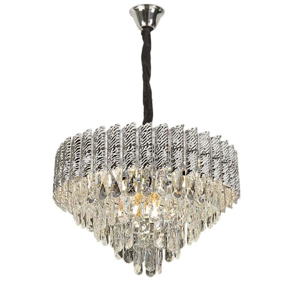TOOLIGHT hængende loftlampe G055-CP 50CM Krom 78x47x33cm