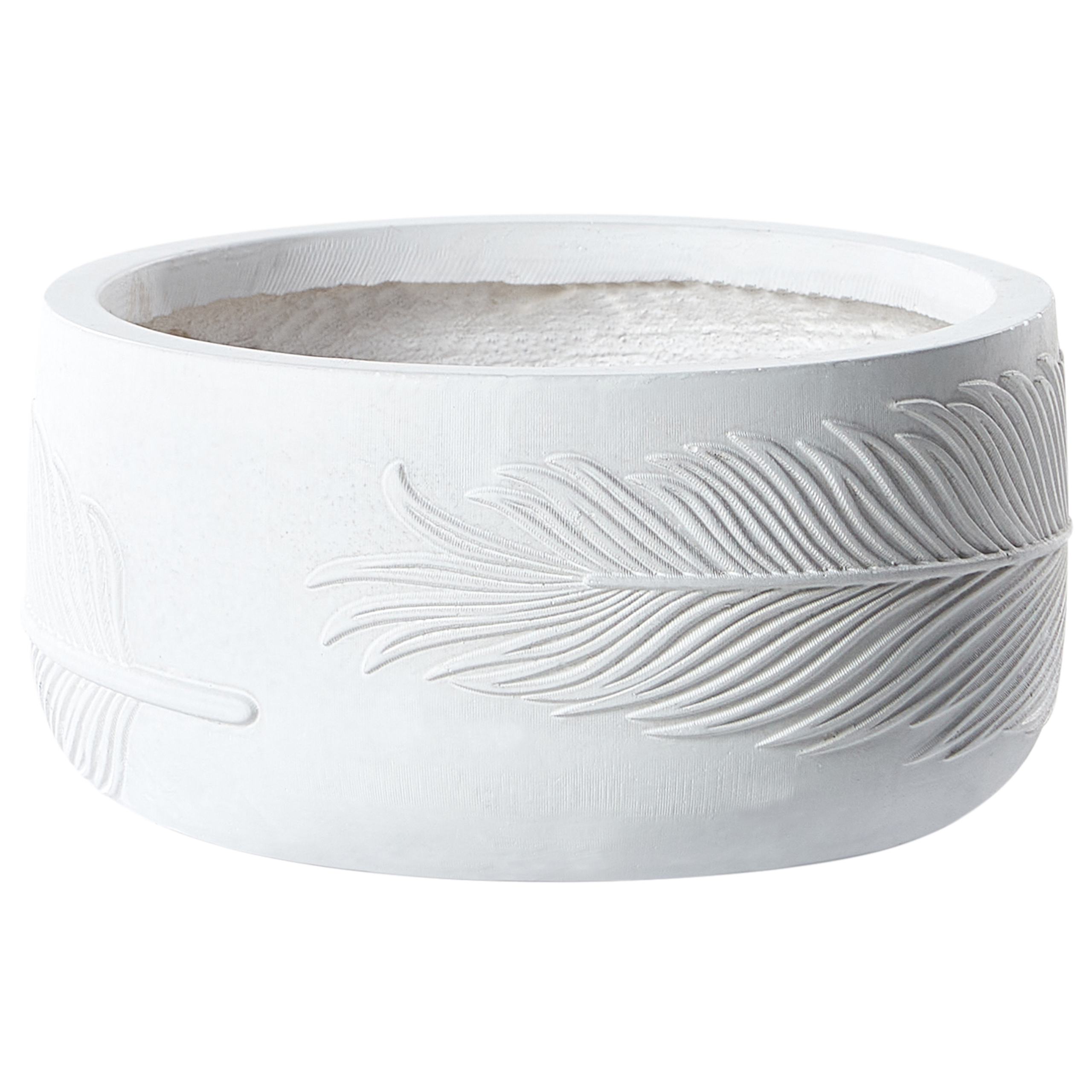 Urtepotte FTERO 25 cm Cremehvid