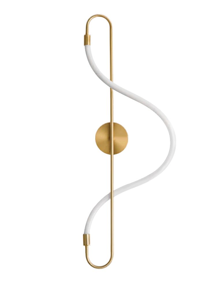 TOOLIGHT væglampe LED APP858-W LONG Guld 78x30x78cm