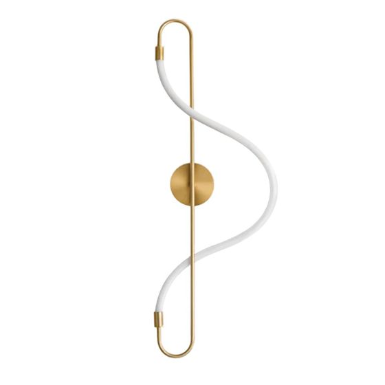 TOOLIGHT væglampe LED APP858-W LONG Guld 78x30x78cm