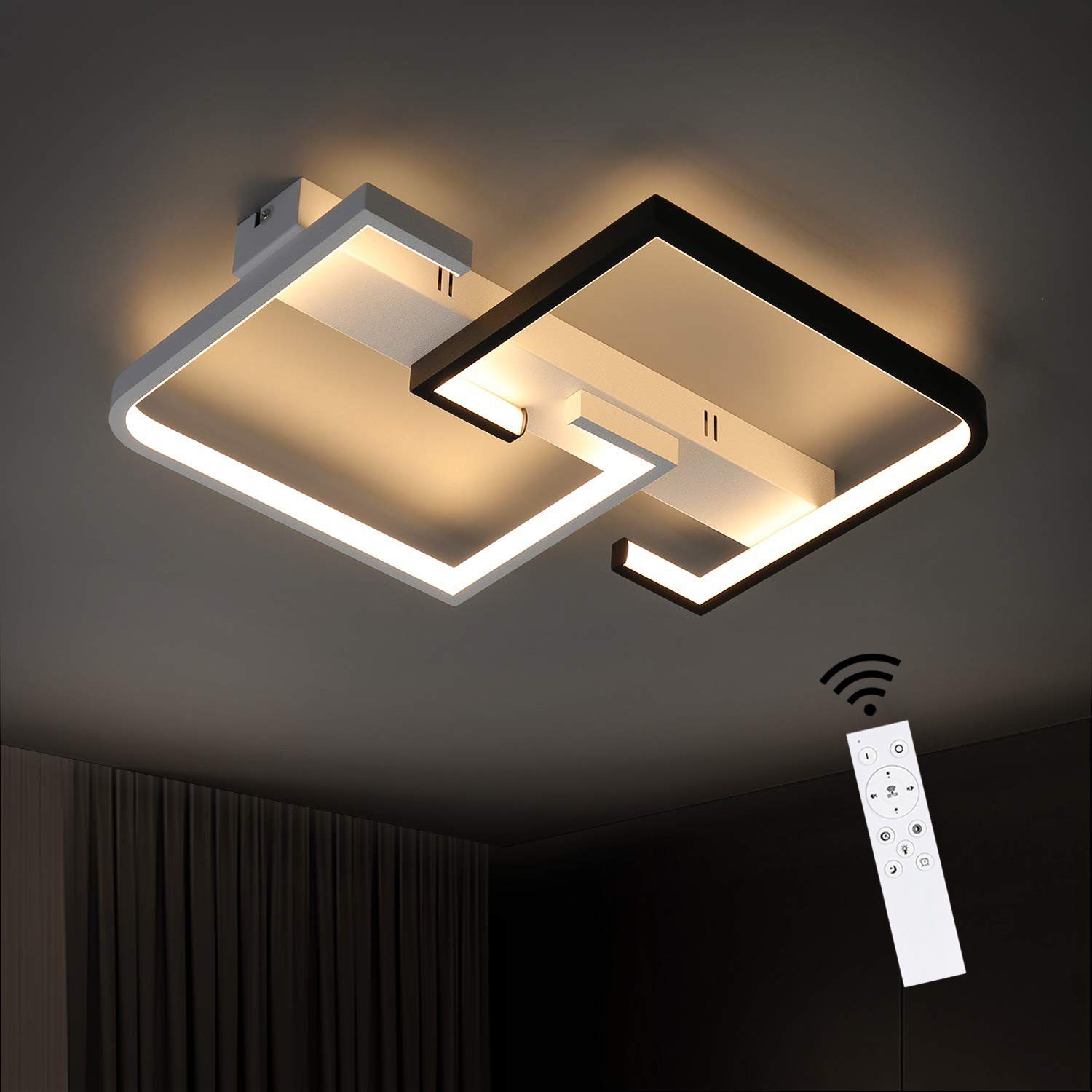NETTLIFE LED - loftslampe, moderne loftslampe til soveværelse, entré