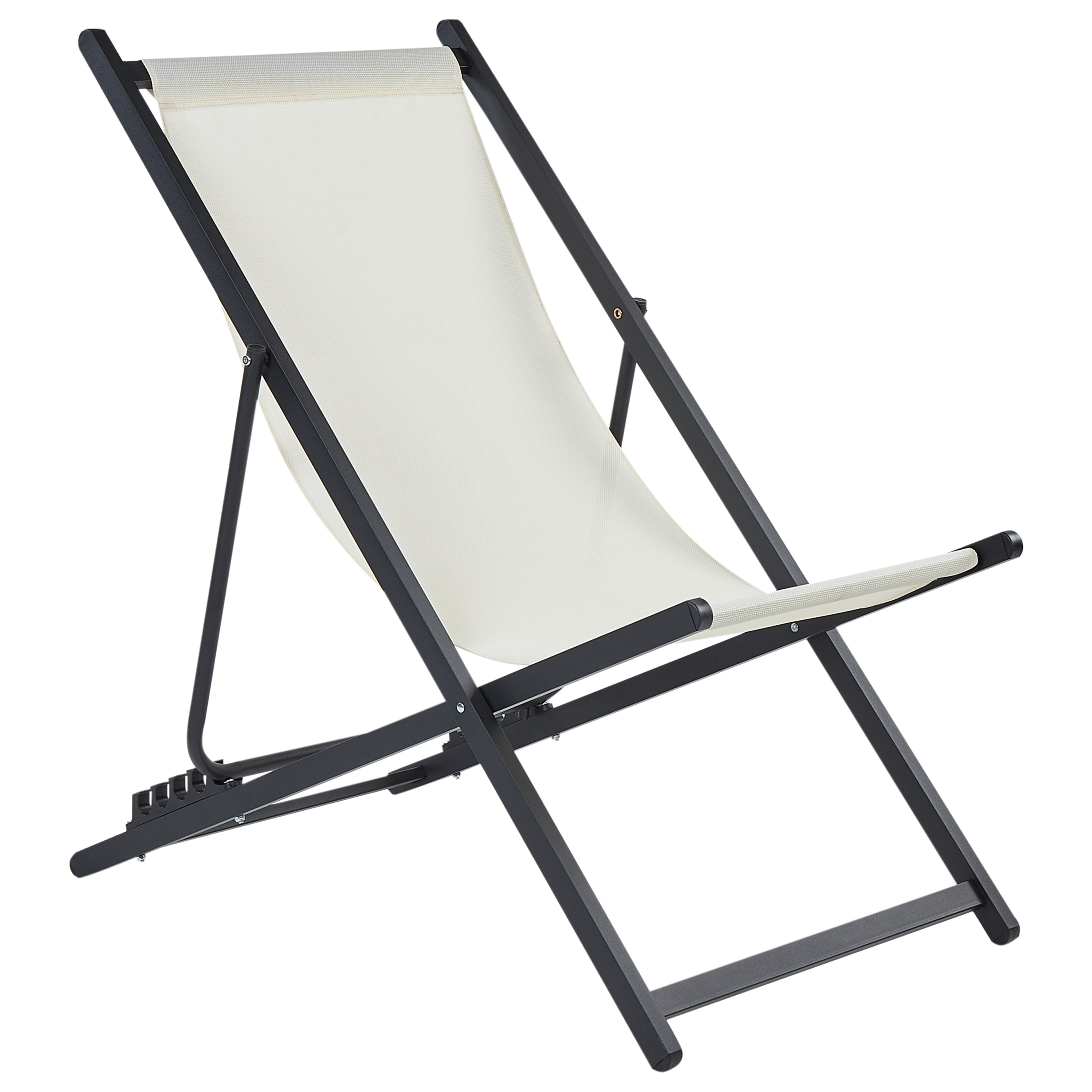 Klap dækstol LOCRI II Metal Lys Beige