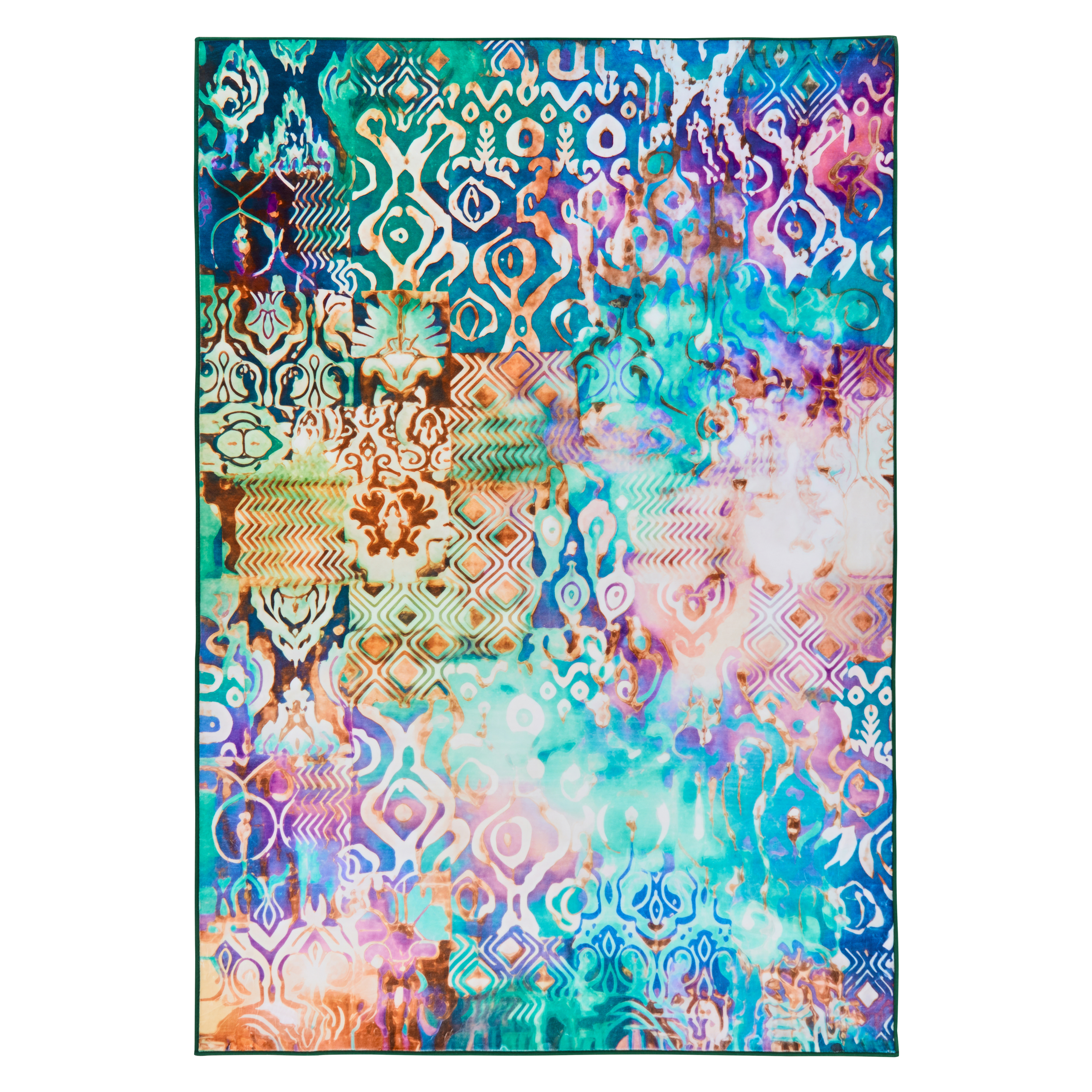 Gulvtæppe ISVANTA Multifarvet 140 x 200 cm