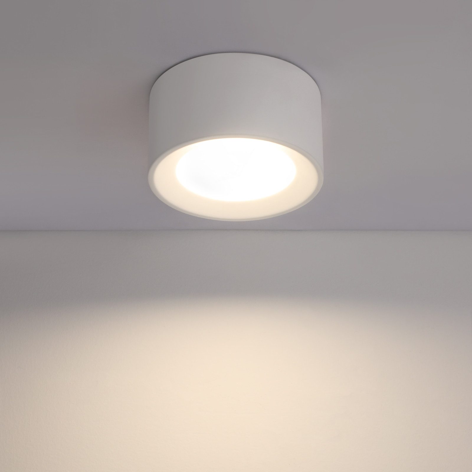 NETTLIFE Rund Påbygningsmonteret Spotlight Hvid Påbygningsmonteret Lampe Gx53 Lille Moderne Loftslampe 10w