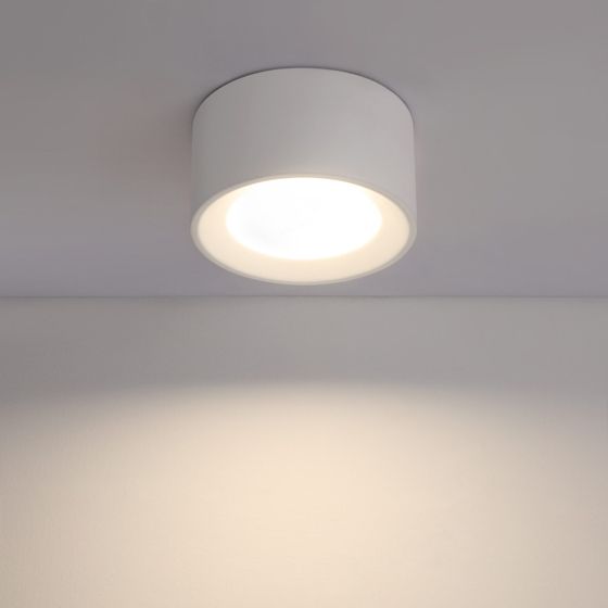 NETTLIFE Rund Påbygningsmonteret Spotlight Hvid Påbygningsmonteret Lampe Gx53 Lille Moderne Loftslampe 10w