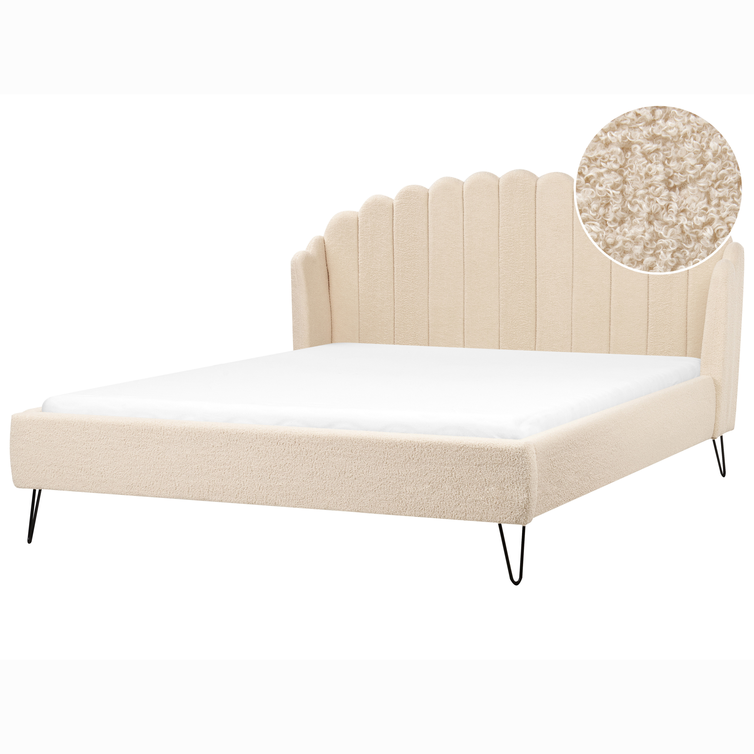 Seng Boucle AMBILLOU 180 x 200 cm Beige