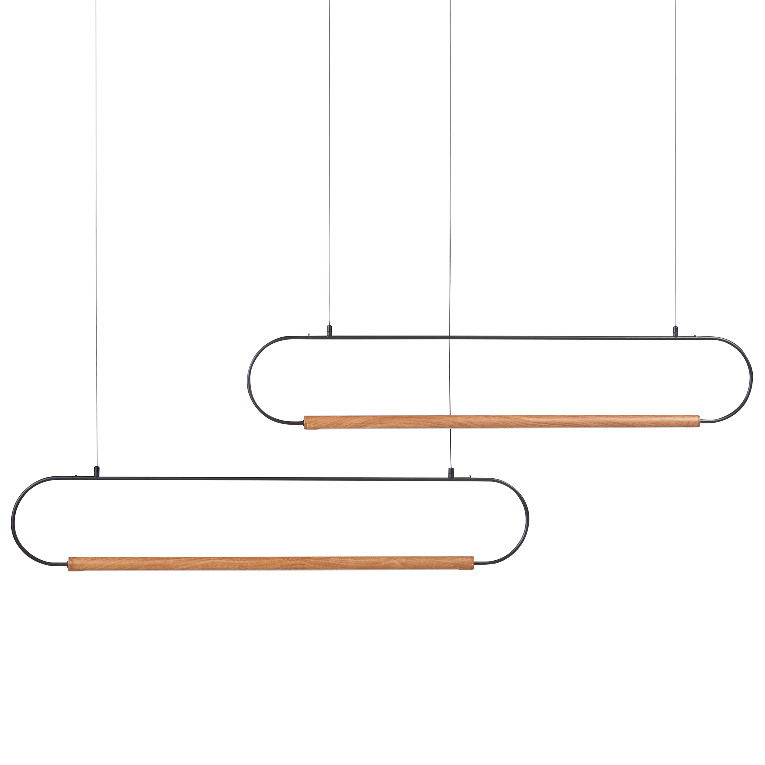 Loftlampe LOGONE Metal Sort