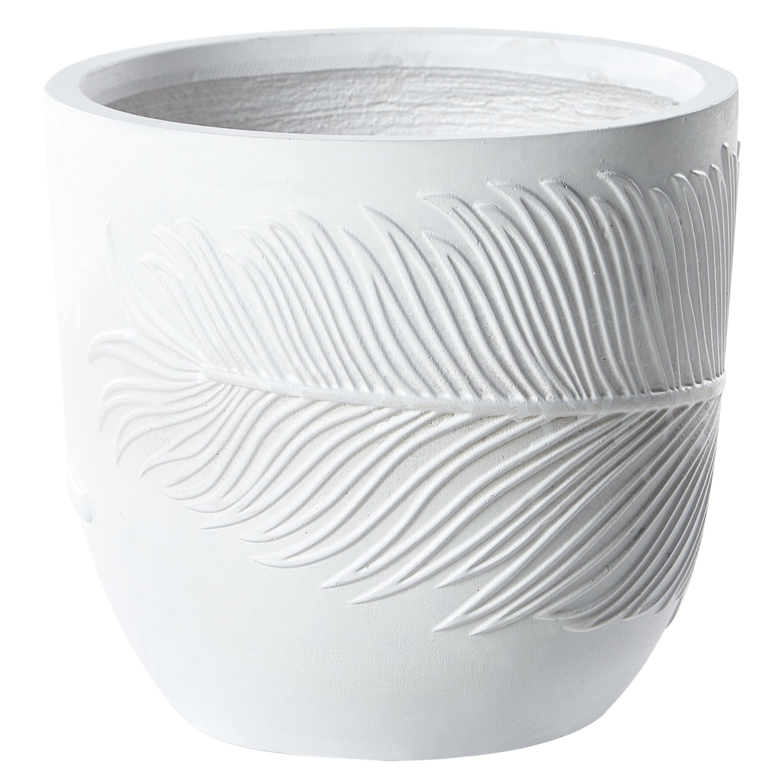 Urtepotte FTERO 28 cm Cremehvid