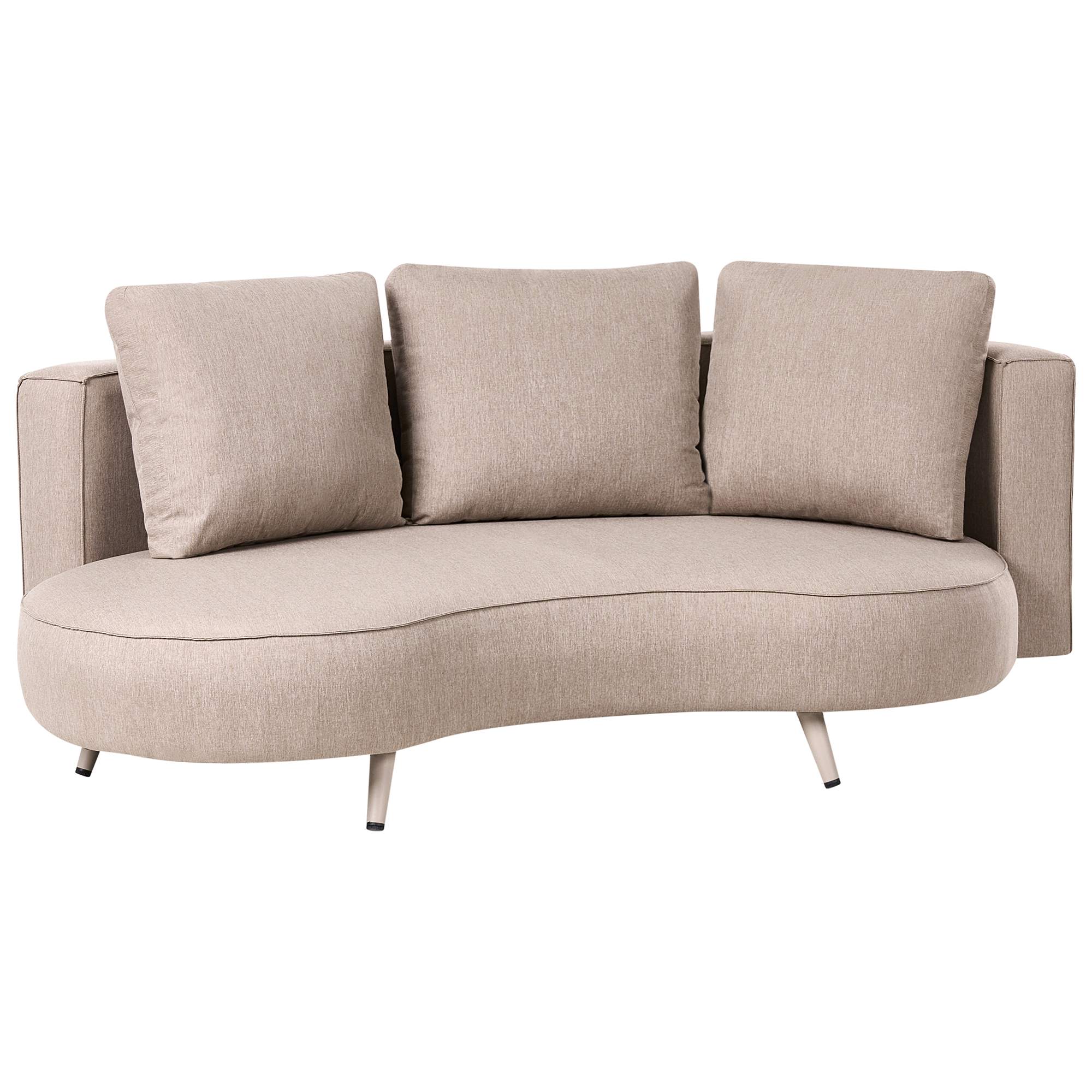 Havesofa 3 personers PARORI Beige Venstrevendt