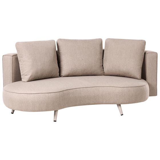 Havesofa 3 personers PARORI Beige Venstrevendt