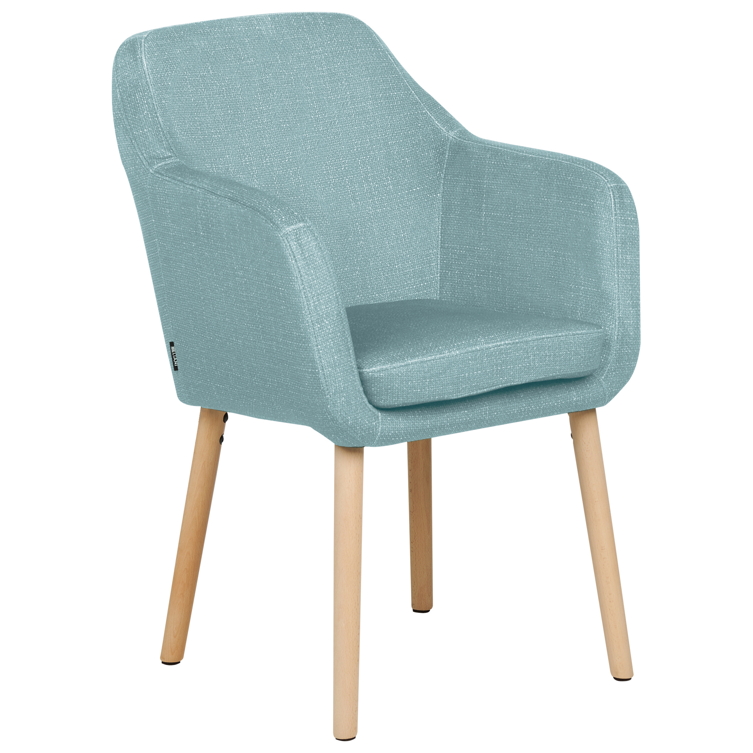 Spisebordsstol YORKVILLE II Velour Himmelblå