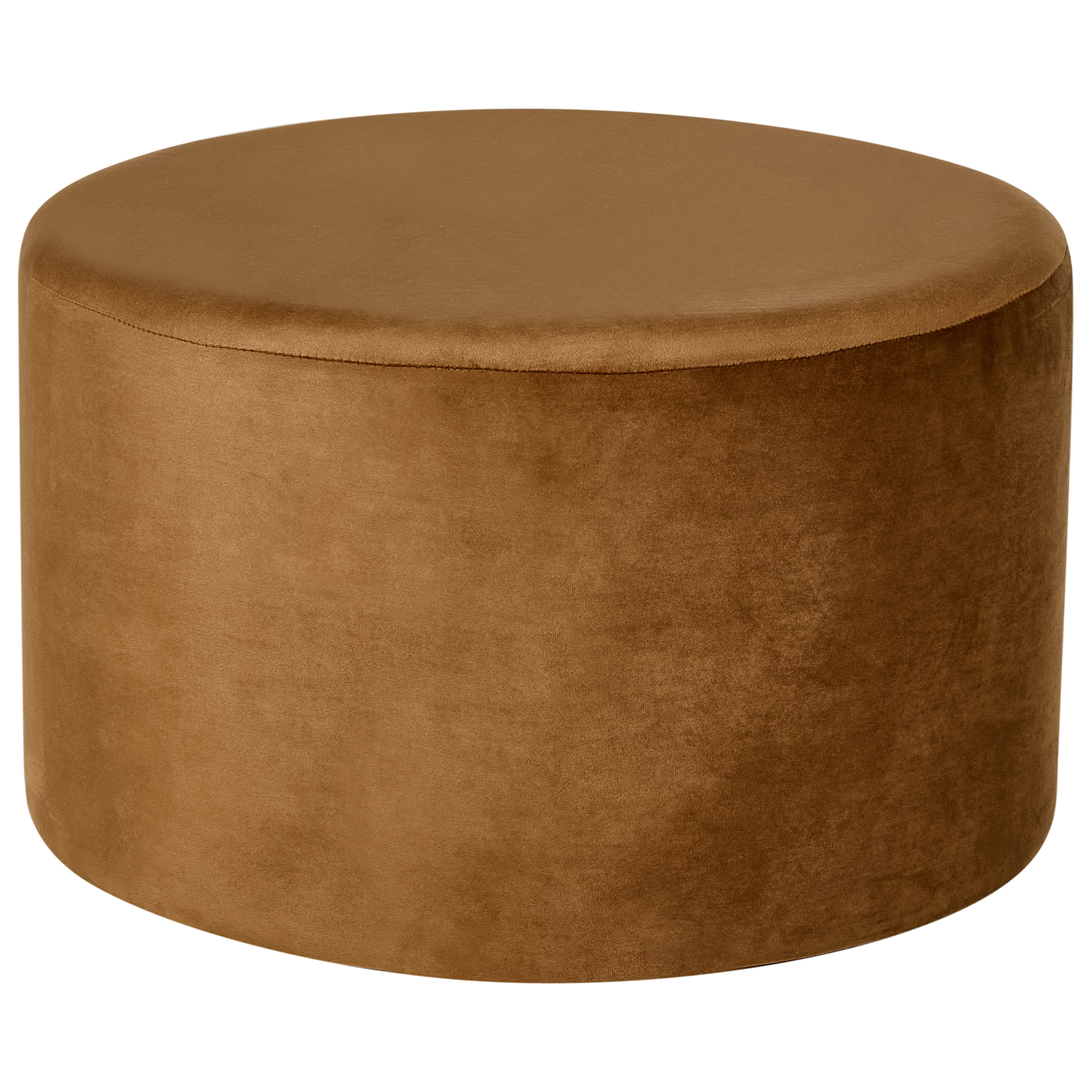 Puf MILLEN Velour Guldbrun