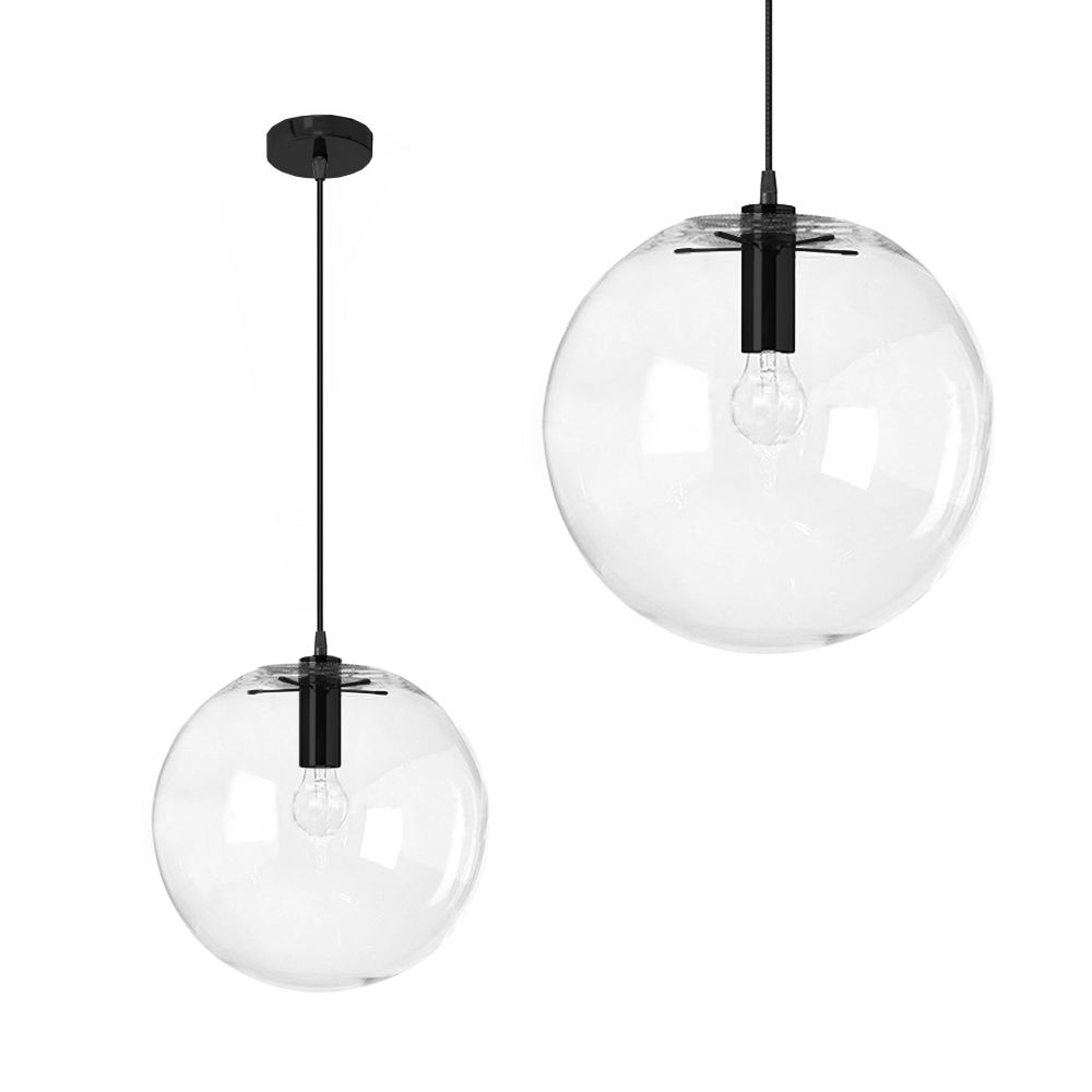 TOOLIGHT hængende loftlampe APP307-1CP LASSI 25CM Sort 25x25x25cm