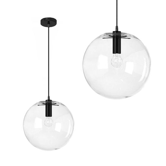 TOOLIGHT hængende loftlampe APP307-1CP LASSI 25CM Sort 25x25x25cm
