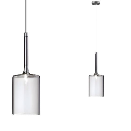 TOOLIGHT hængende loftlampe APP1703-1CP C Grå 14x8x33,5cm