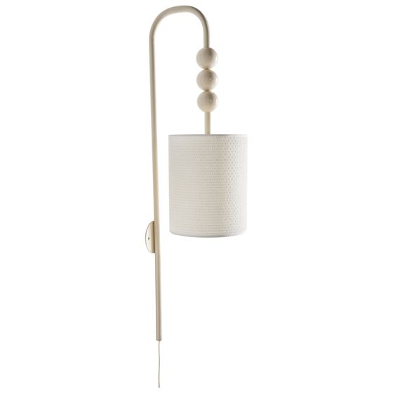 Væglampe LOKY Metal Beige