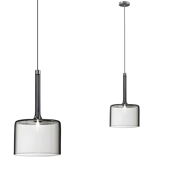 TOOLIGHT hængende loftlampe APP1701-1CP A Grå 10,5x14x26,5cm