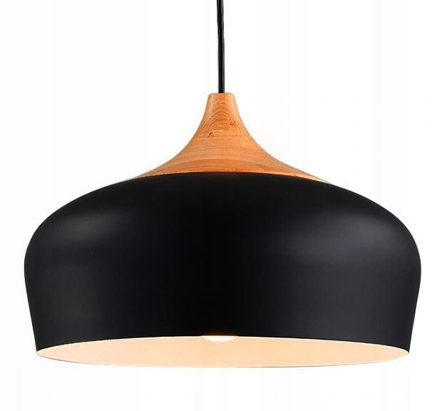 TOOLIGHT hængende loftlampe APP181-1CP BARI Sort 35x35x29cm