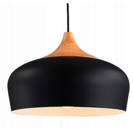TOOLIGHT hængende loftlampe APP181-1CP BARI Sort 35x35x29cm