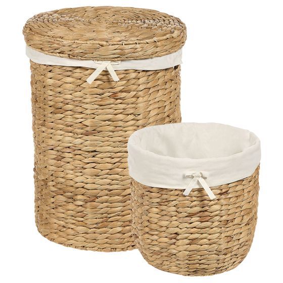 Sæt af 2 kurve DANANG Flet Naturlig 31/61 L