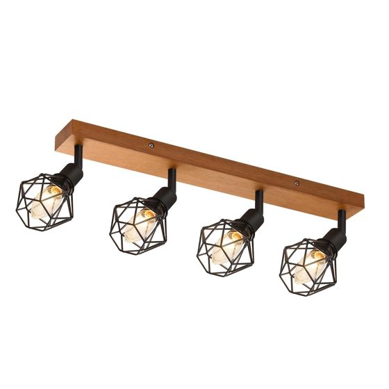 NETTLIFE - loftspotlight af sort metal