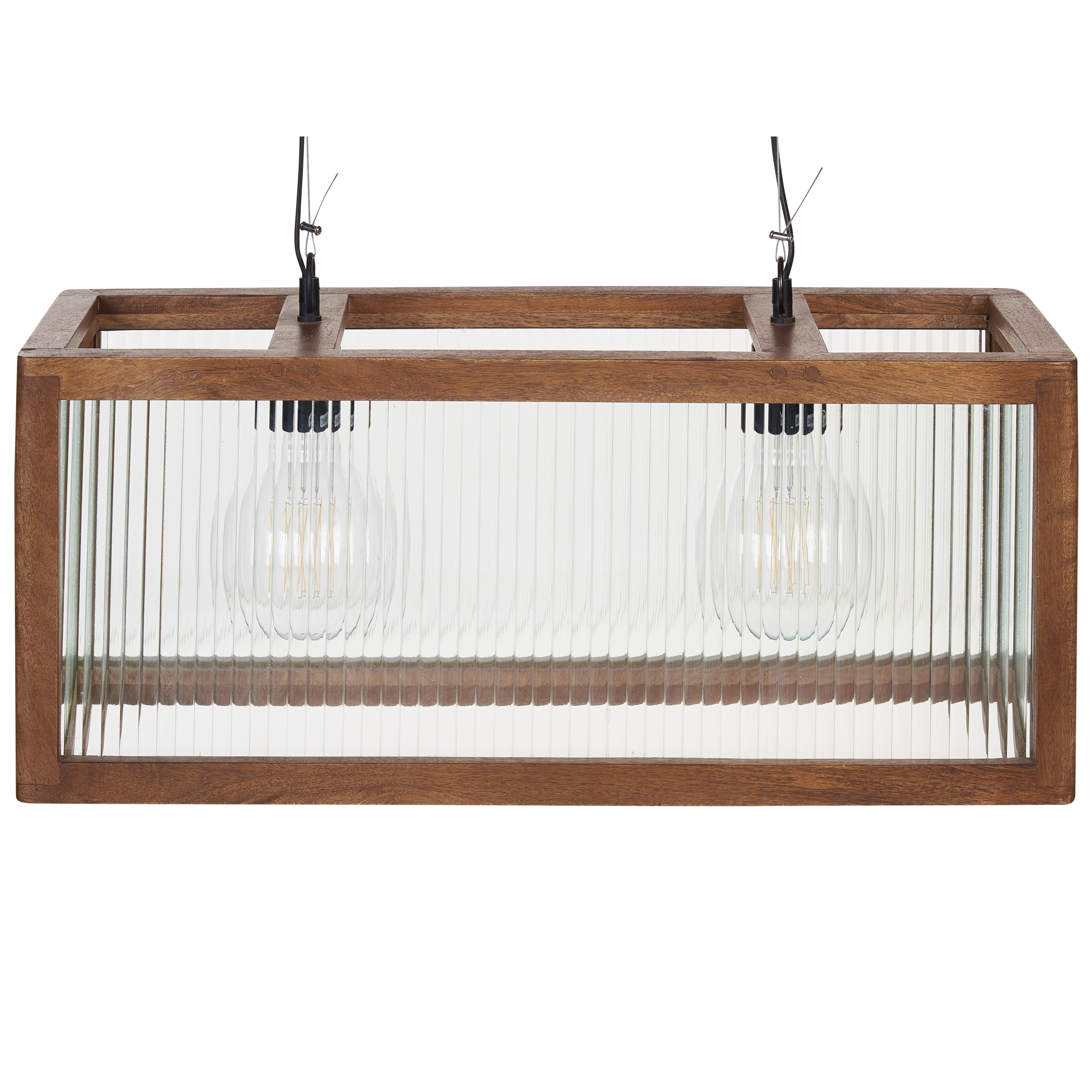 Loftlampe PENNA Mangotræ Brun