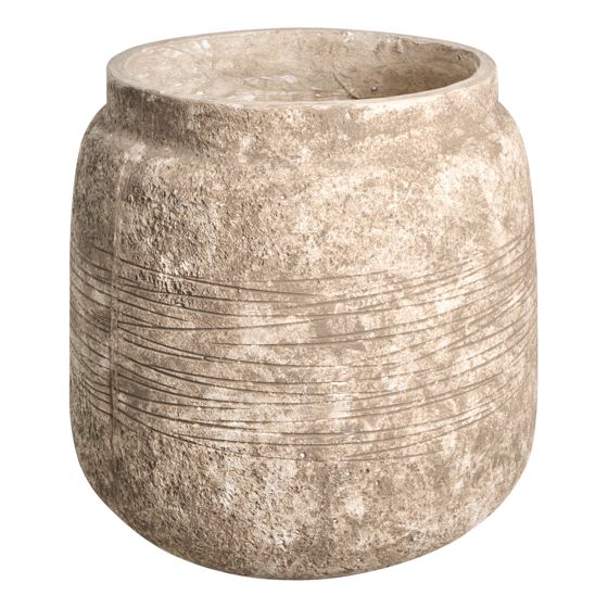 Urtepotte ARGOSTOLI 44 cm Beige