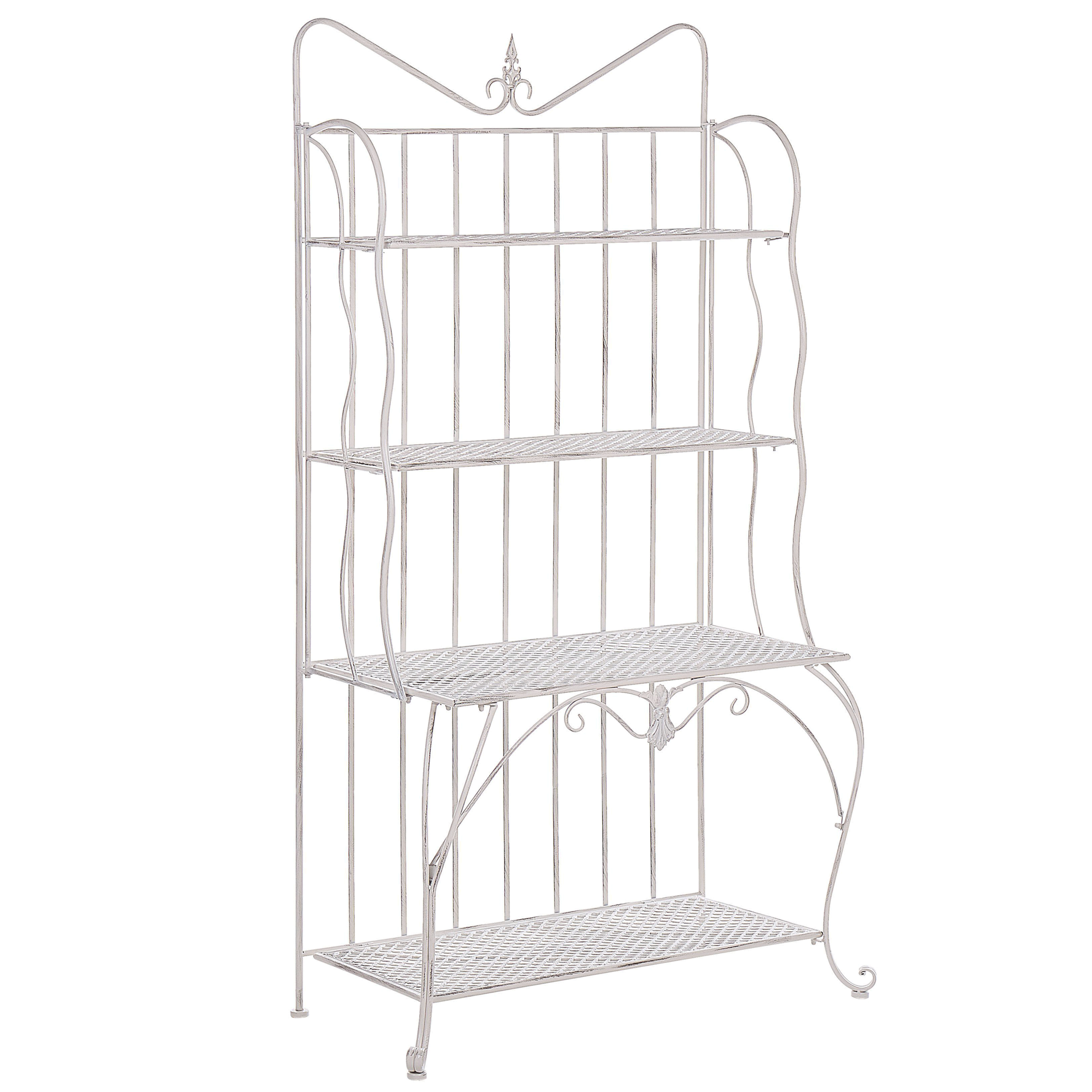 Reol PAVONA 94 cm 170 cm Metal Lys Beige