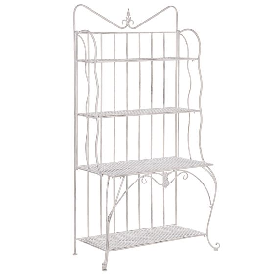 Reol PAVONA 94 cm 170 cm Metal Lys Beige