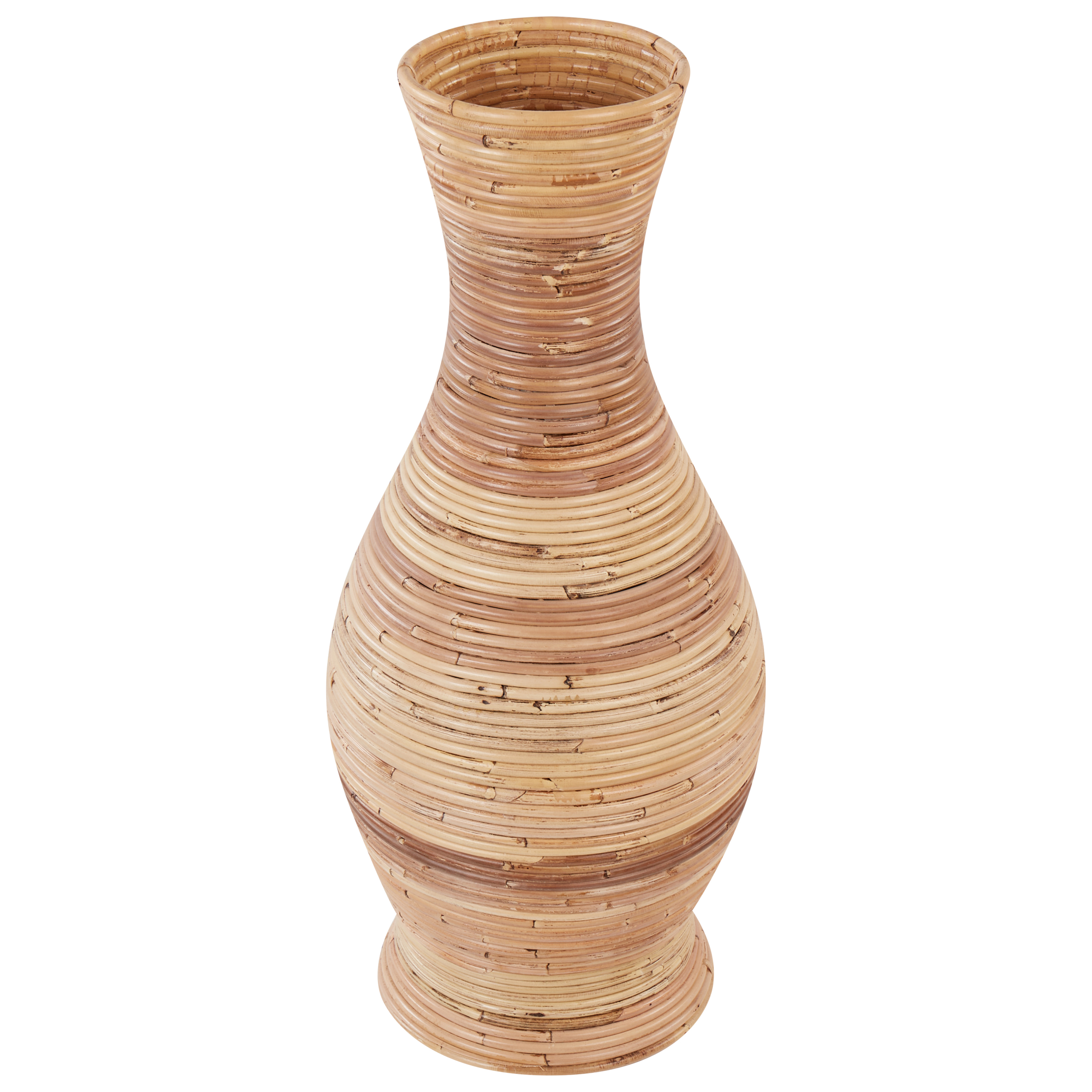 Dekovase TRINISA 70 cm Rattan Naturlig