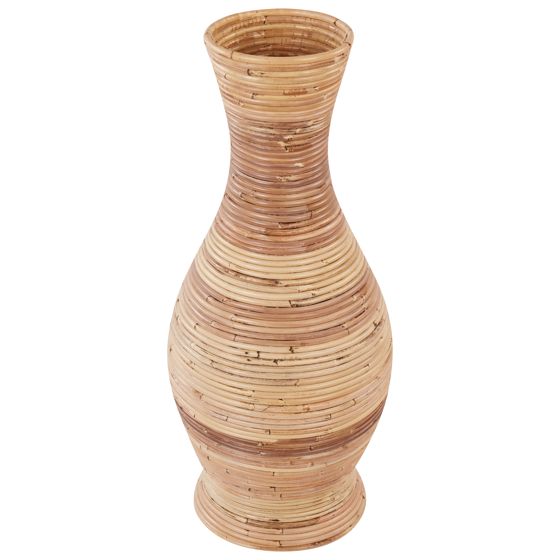 Dekovase TRINISA 70 cm Rattan Naturlig