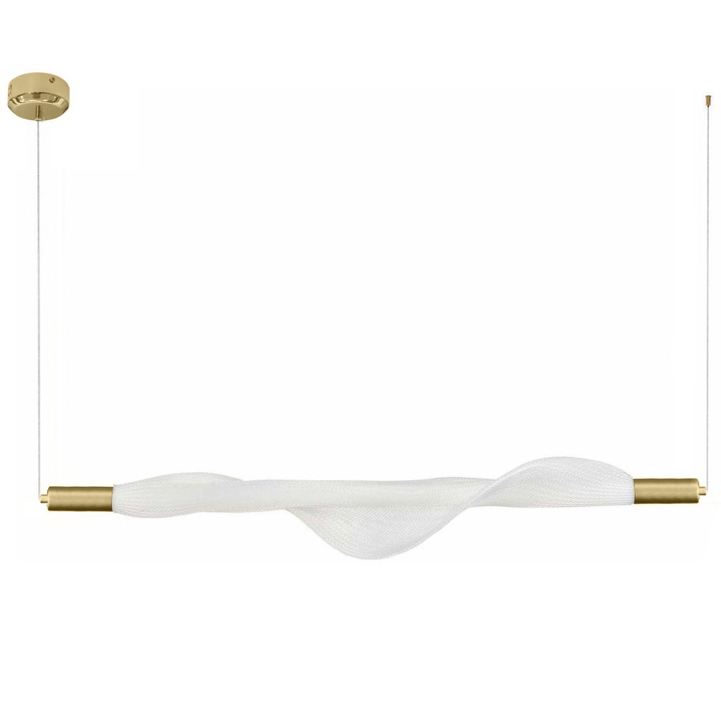 TOOLIGHT hængende loftlampe APP1445-CP LED Hvid 88x12x15cm