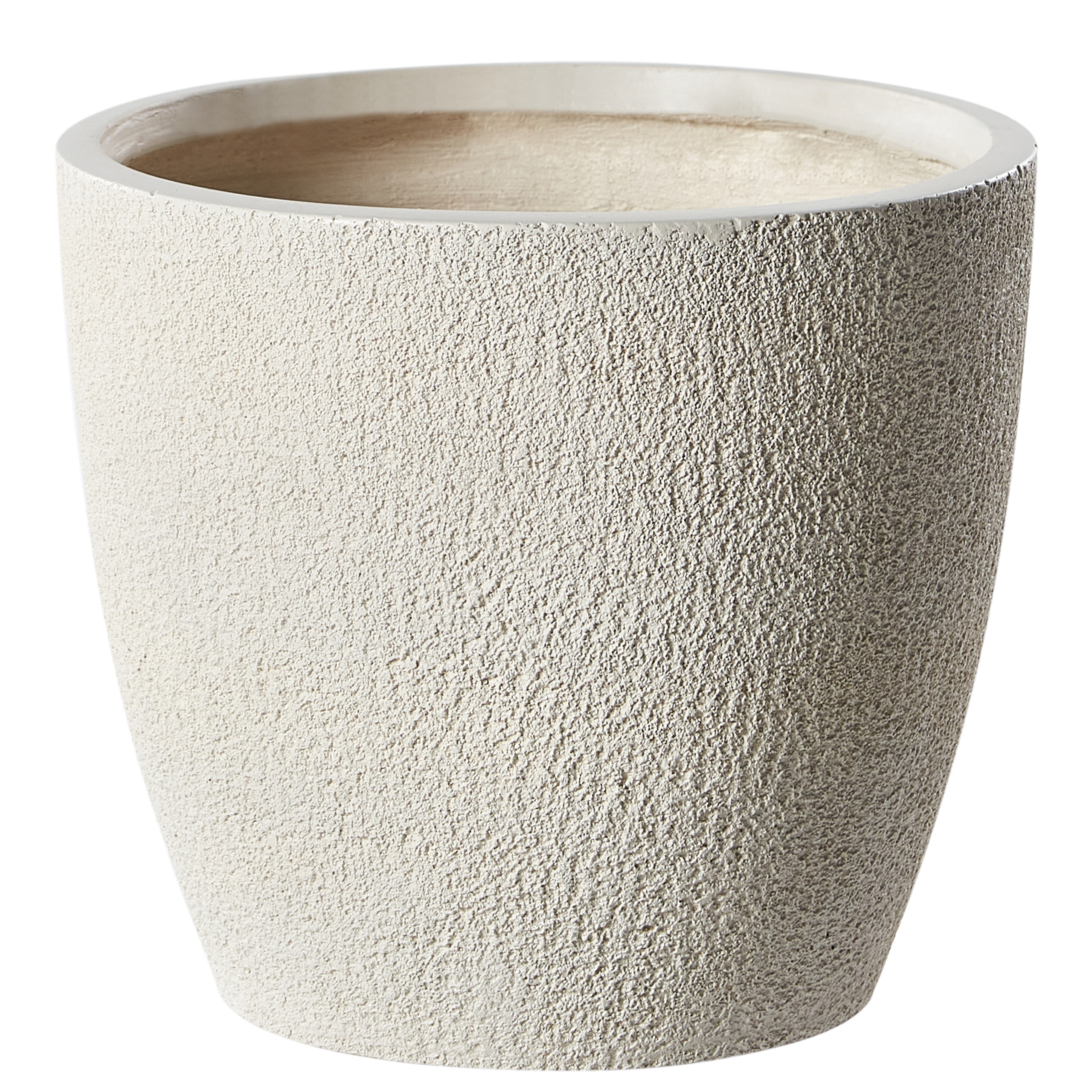Urtepotte KANNIA 36 cm Cremehvid