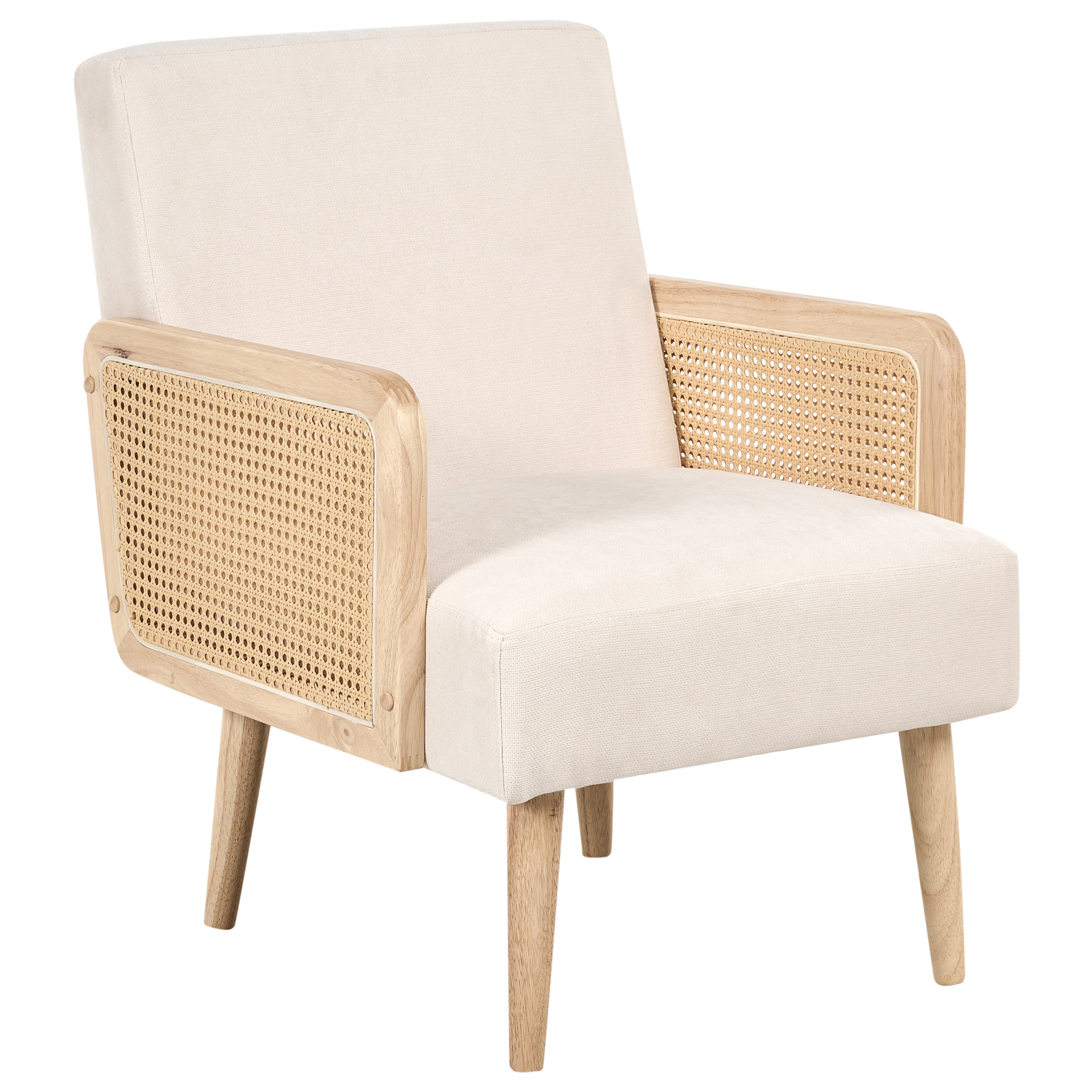 Lænestol HOJBY Lys Beige