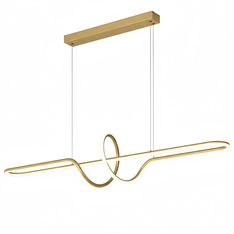 TOOLIGHT hængende loftlampe LHJ038-CP LED Guld 20x20x118cm