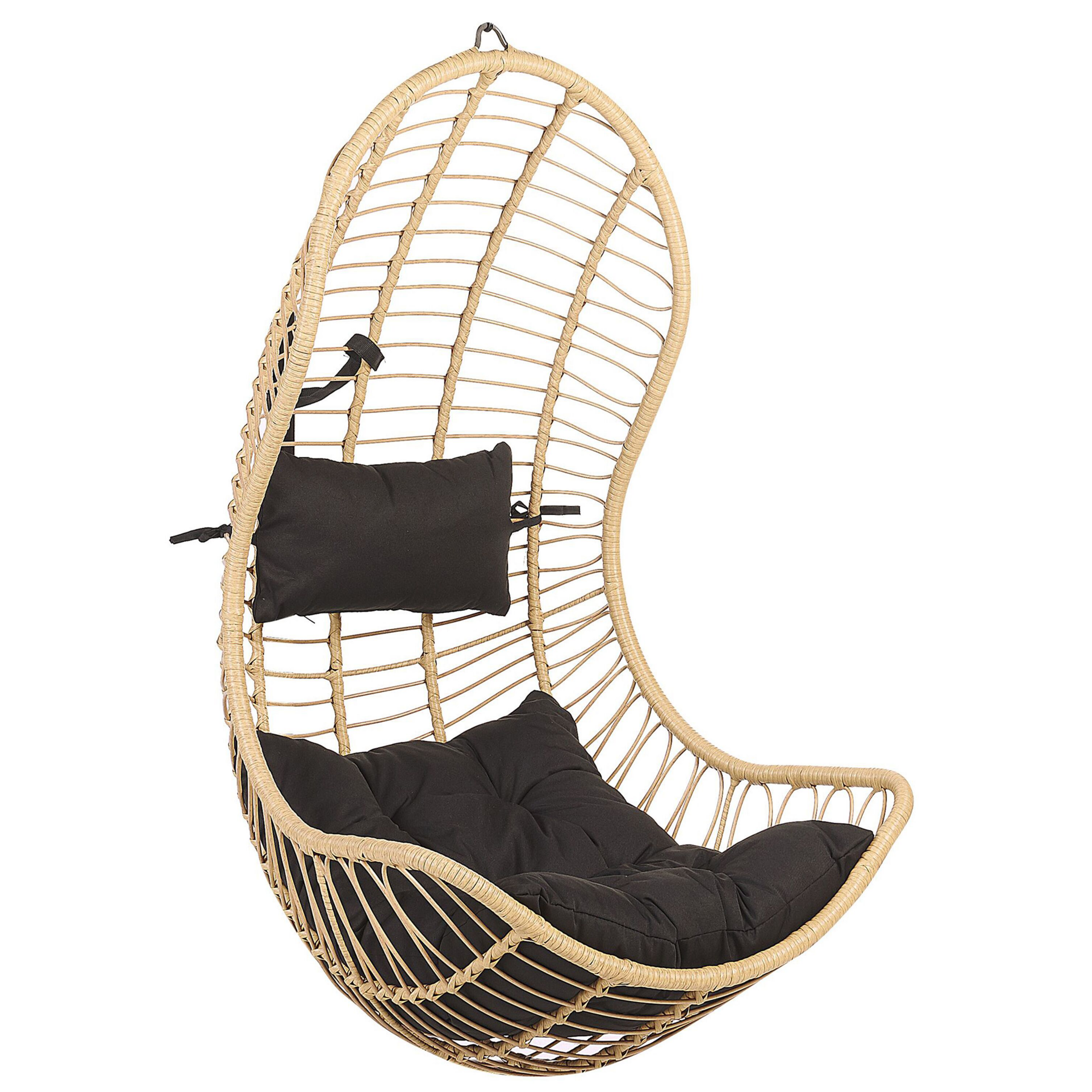 Hængestol PINETO PE-rattan Naturlig