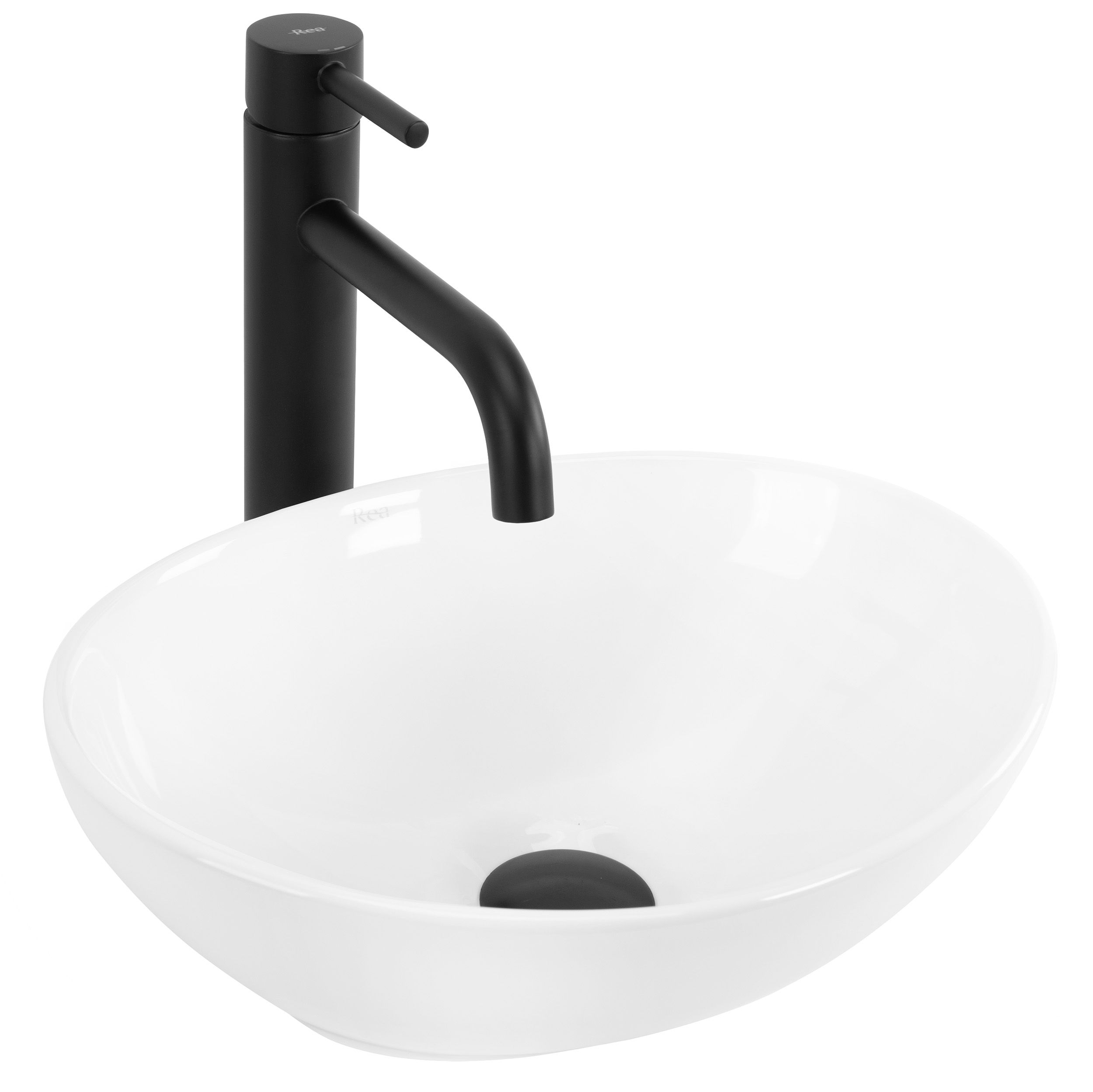 REA bordmonteret håndvask SOFIA MINI Hvid, 35x27x13cm
