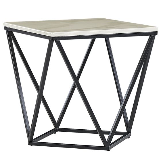 Bord MALIBU Marmor/sort