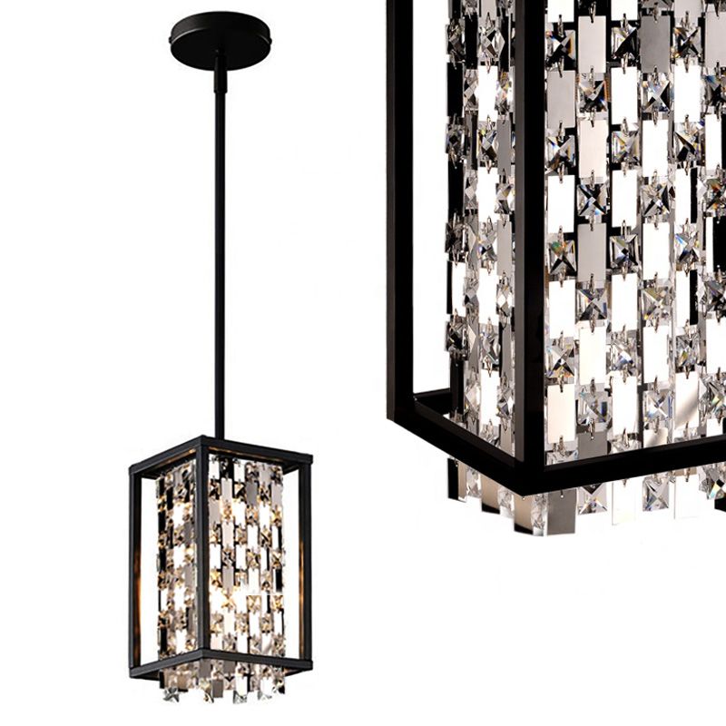 TOOLIGHT hængende loftlampe APP1110-1CP Sort 84x16x30cm