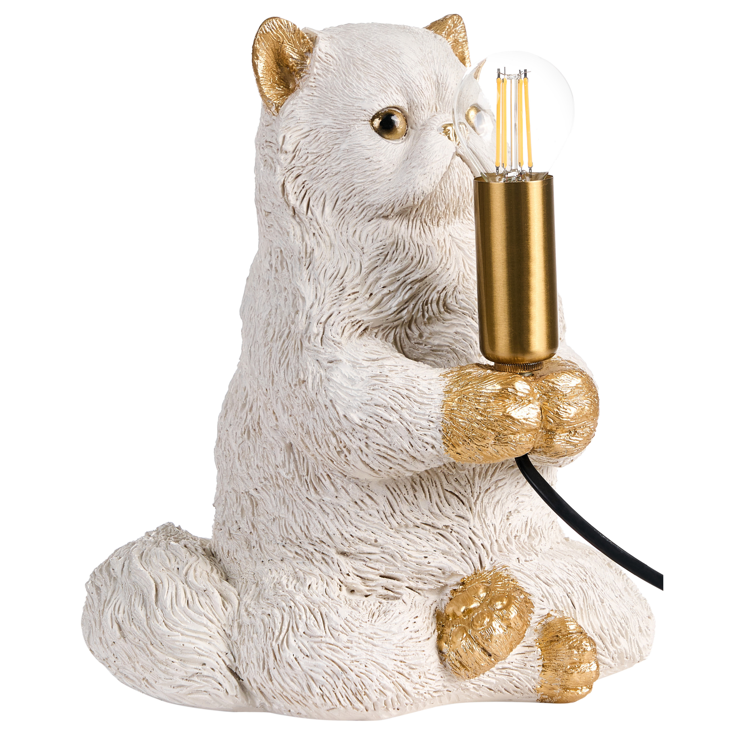 Bordlampe Kat YOKO Hvid