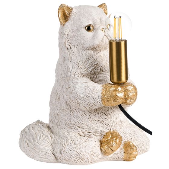 Bordlampe Kat YOKO Hvid
