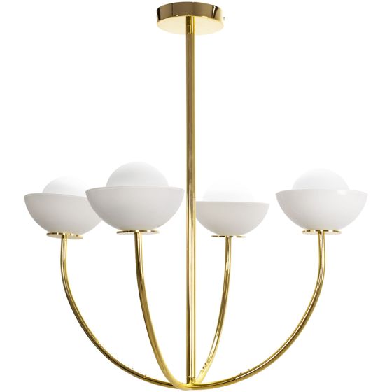 TOOLIGHT hængende loftlampe APP1200-CP Guld 65x60x65cm