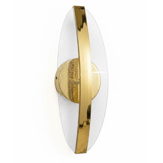Toolight Væglampe G130-W LED Guld 11x11x30cm