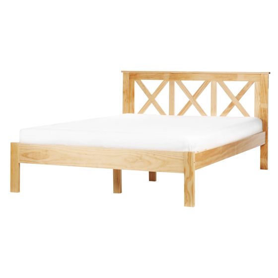 Seng Fyretræ TANNAY 140 x 200 cm Lysebrun