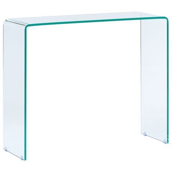 Konsolbord KENDALL Hærdet glas Transparent