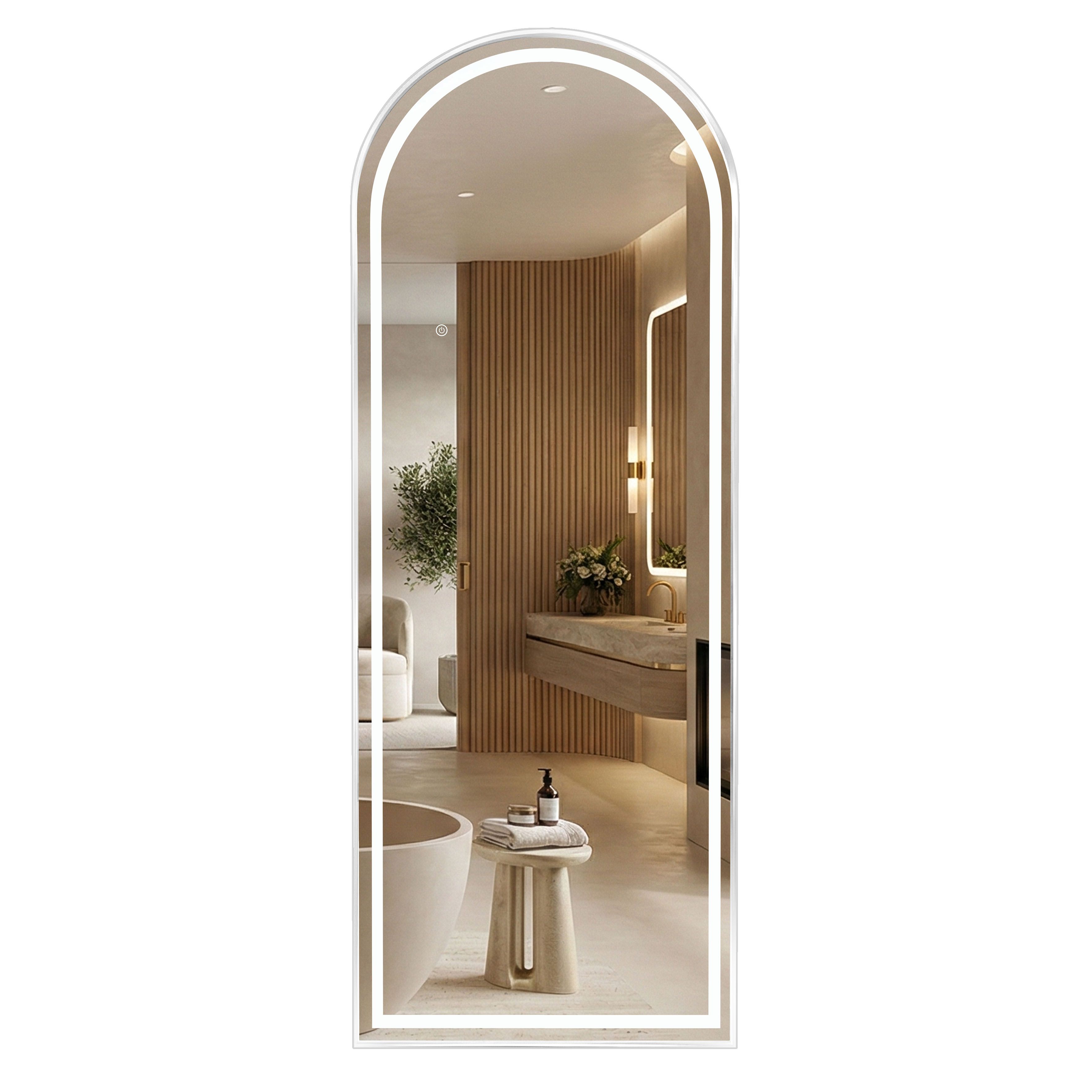 REA spejl ORBIT 50x160 LED Hvid 3x50x160cm