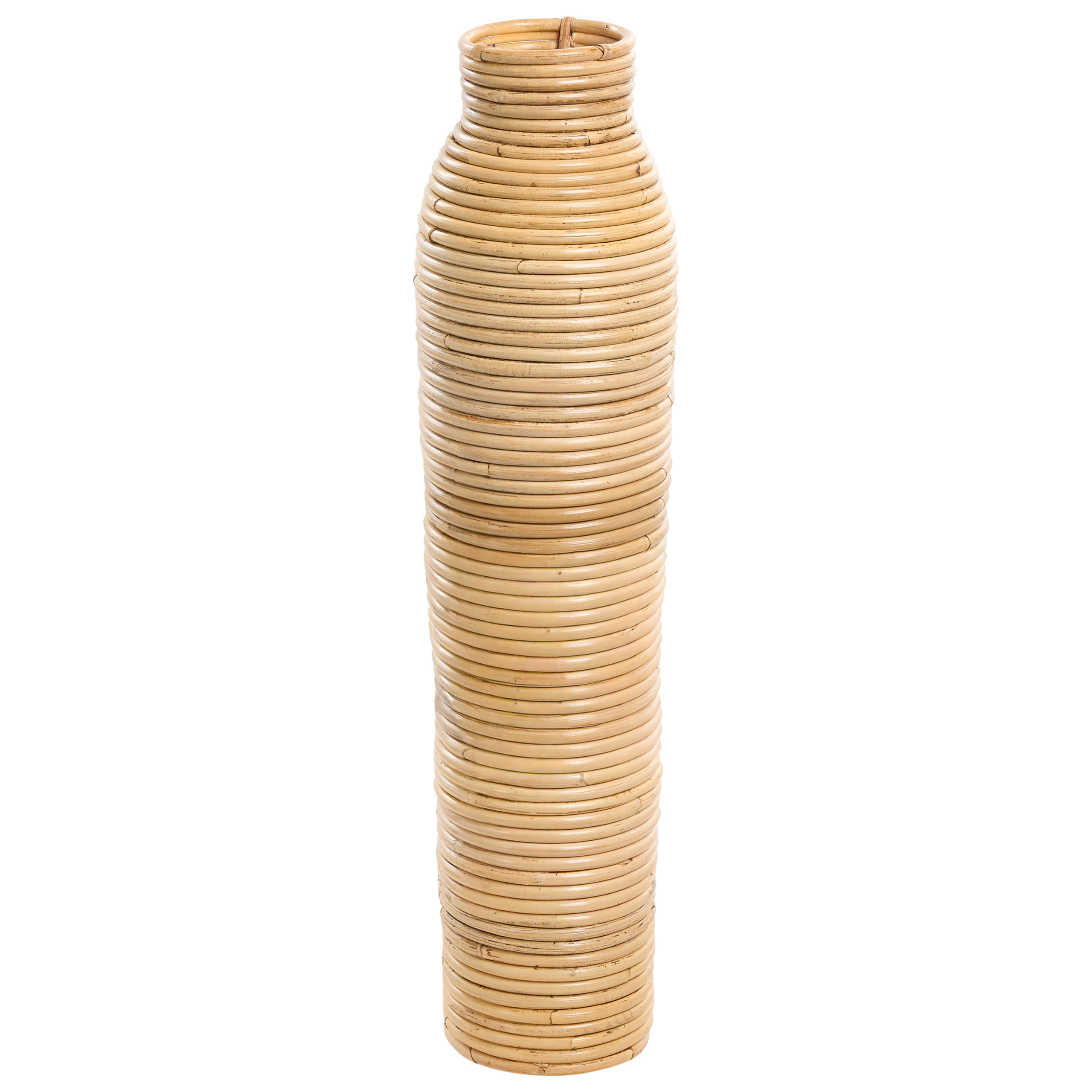 Dekovase PREMANA 55 cm Rattan Naturlig