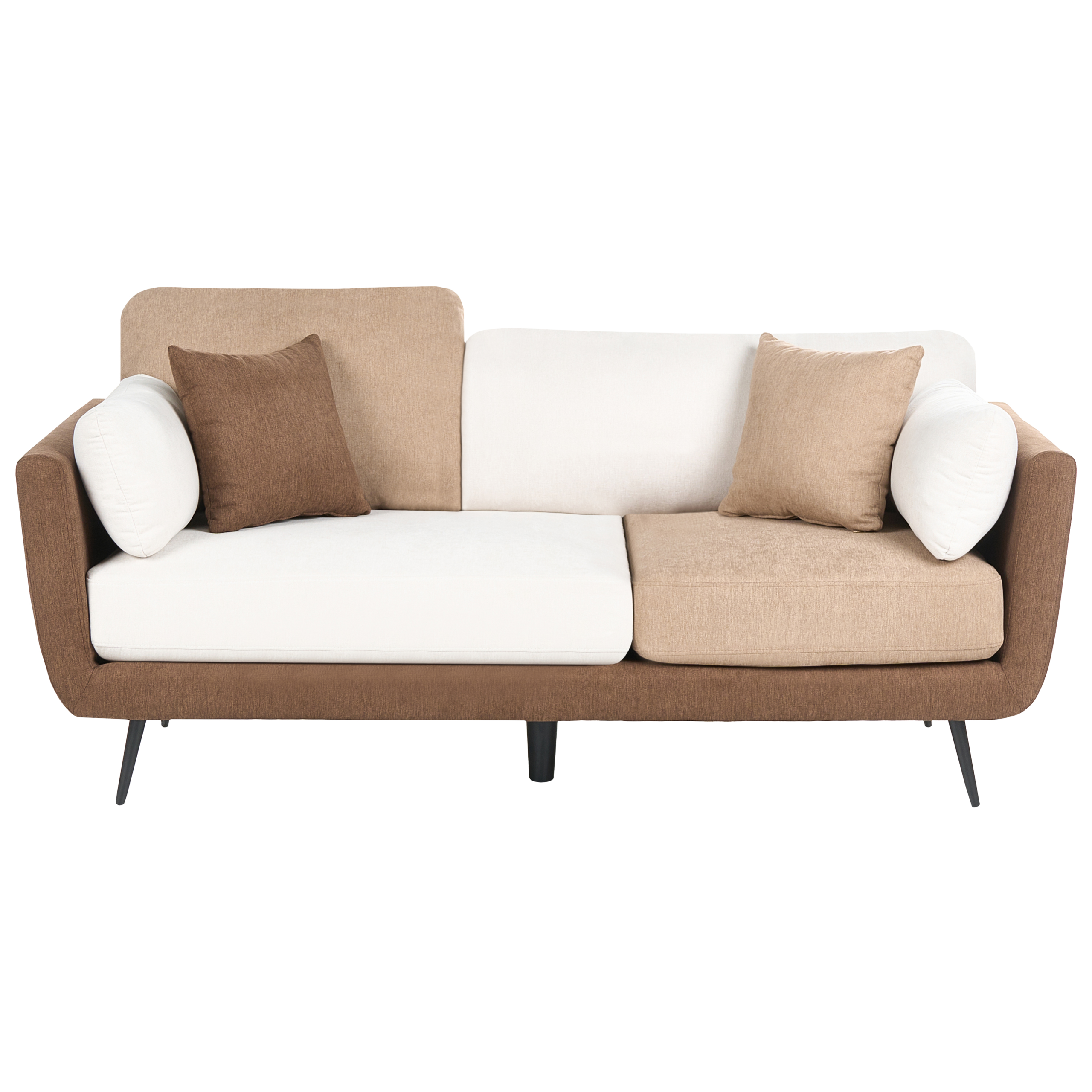Sofa 3 personers BOLGA Brun