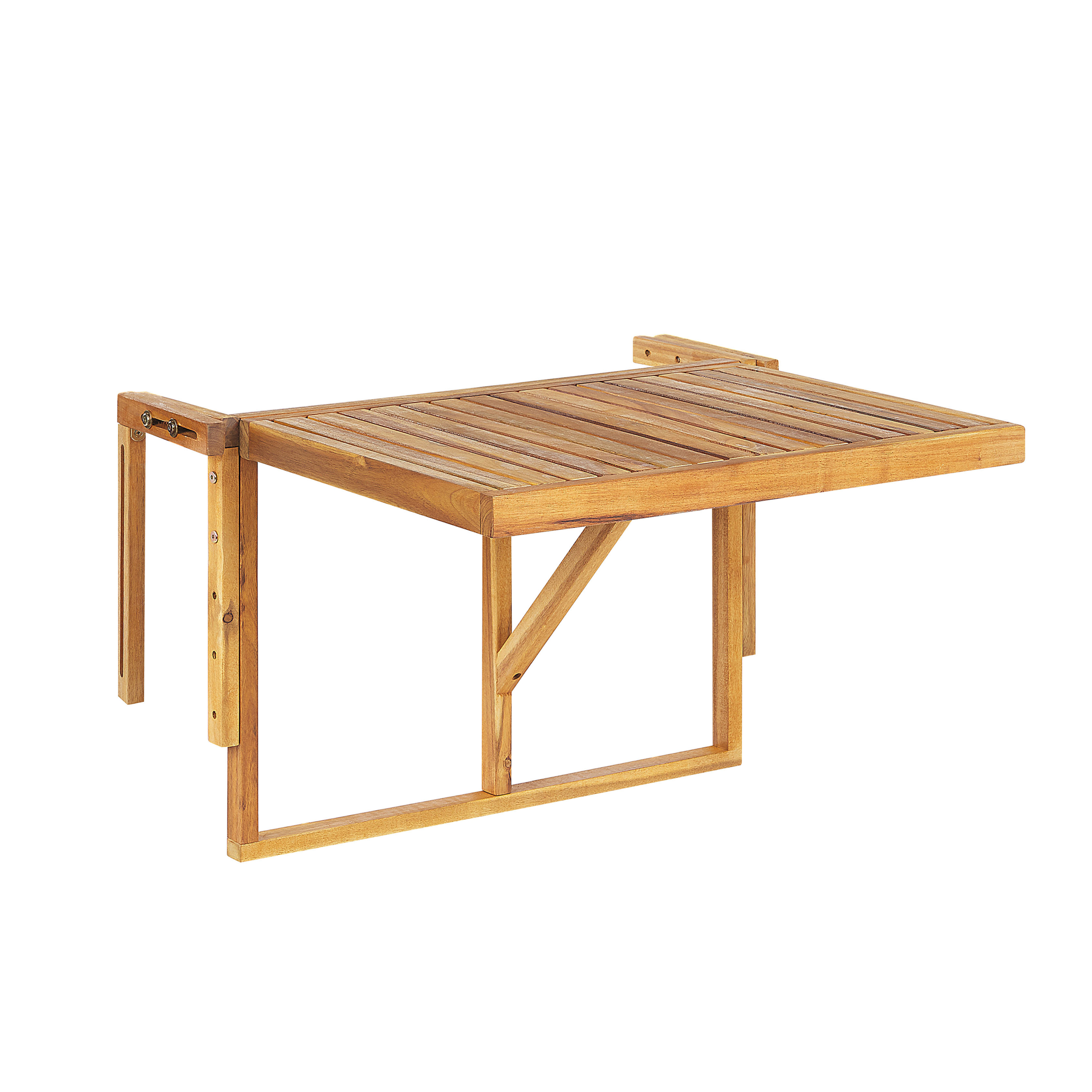 Altanbord Foldbar UDINE 70 cm 69 cm Akacietræ Brun