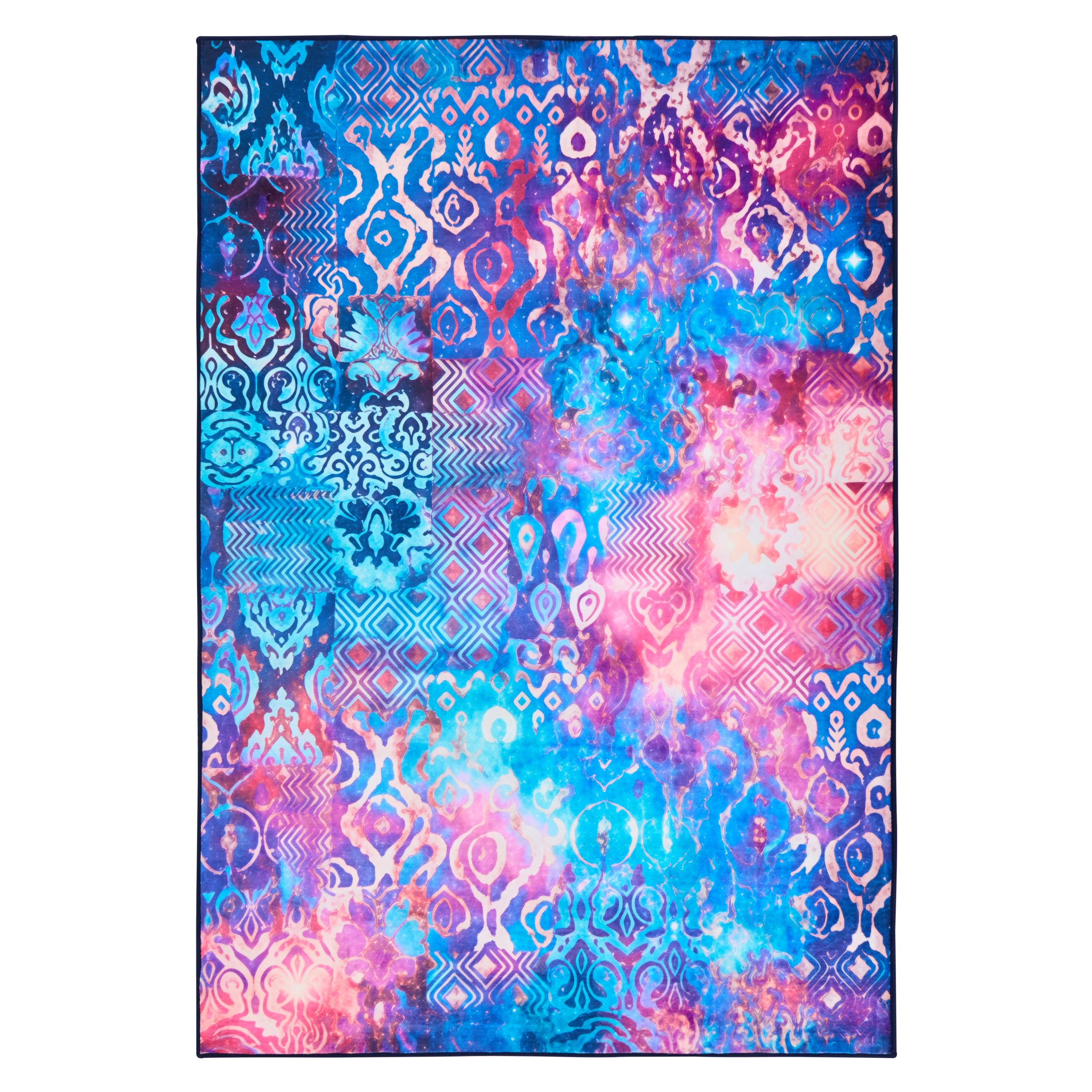 Gulvtæppe ORVELLA Multifarvet 140 x 200 cm